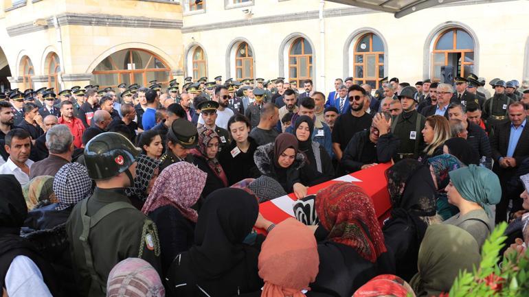 Kaza şehidi uzman çavuş, Çankırıda toprağa verildi