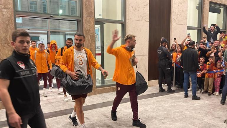 Galatasaray kafilesi, Rize’ye geldi
