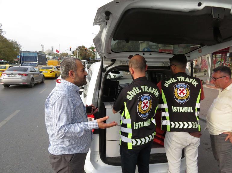 Kadıköyde denetimde ceza yazılan taksici: Başka işiniz yok mu