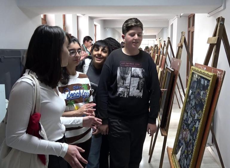 100üncü yılda, özel gereksinimli çocuklar için farkındalık sergisi açtılar