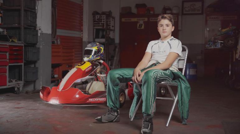 Milli karting pilotu 13 yaşındaki Alp Aksoy, Formula 1’e emin adımlarla koşuyor