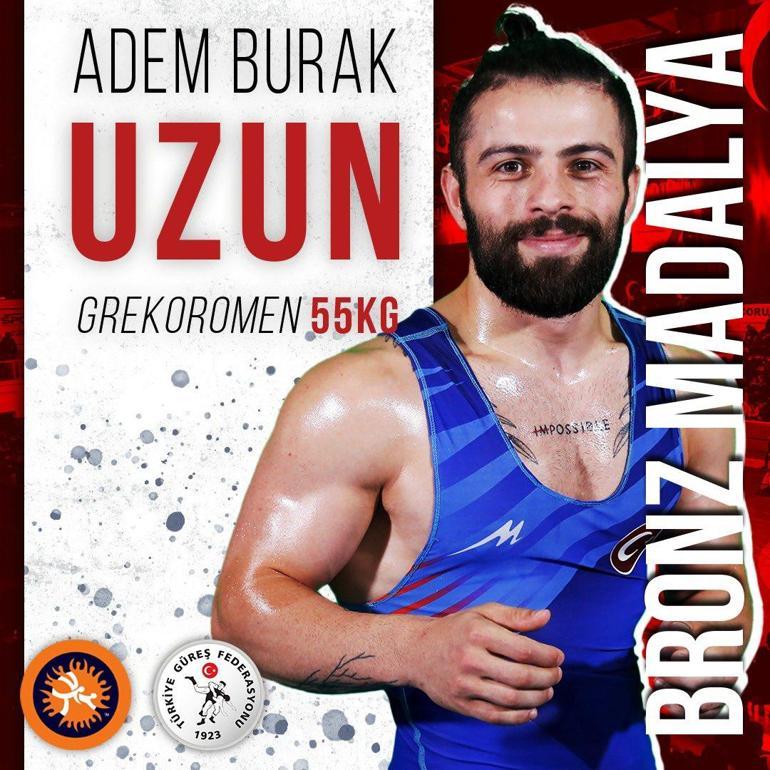 Muhammet Hamza Bakır, U23 Dünya Güreş Şampiyonası’nda altın madalya kazandı