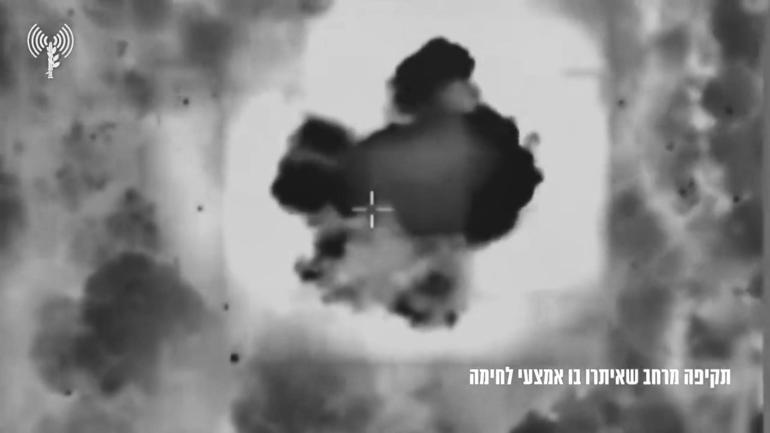 İsrail Hava Kuvvetleri: Son 24 saatte yaklaşık 300 hedef vuruldu