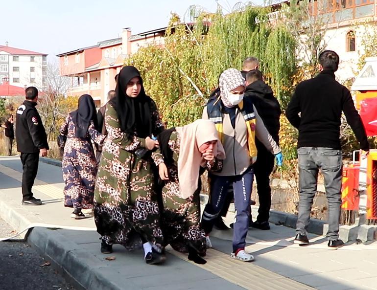 Kız Kuran kursundaki yangında 6 öğrenci dumandan etkilendi