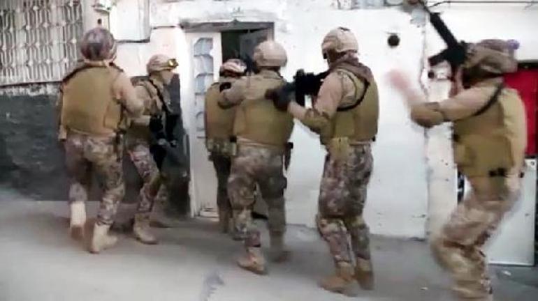 Gaziantepte 1 aylık uyuşturucu operasyonlarında 191 tutuklama