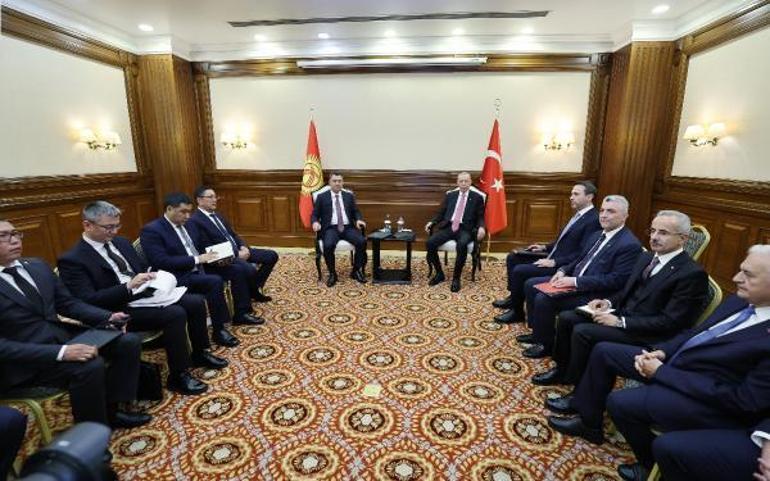 Cumhurbaşkanı Erdoğandan önemli görüşmeler