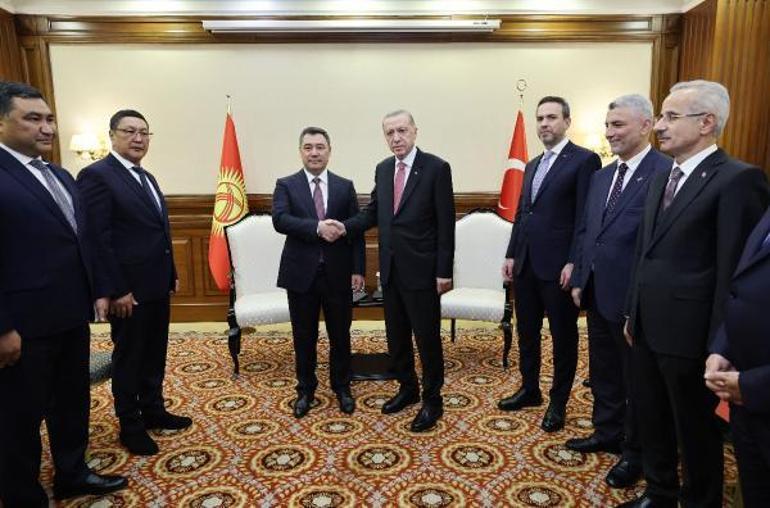 Cumhurbaşkanı Erdoğandan önemli görüşmeler