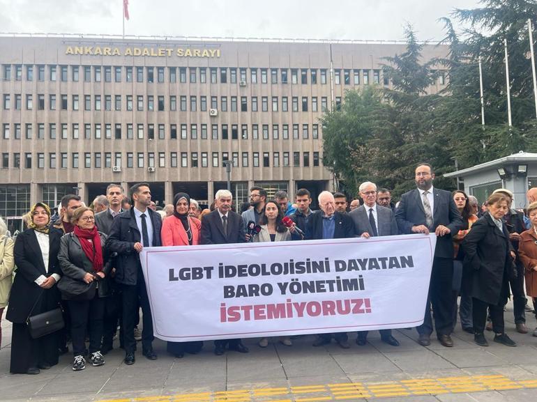LGBT eleştirisi nedeniyle görevden alınan avukattan, Ankara Barosuna tepki