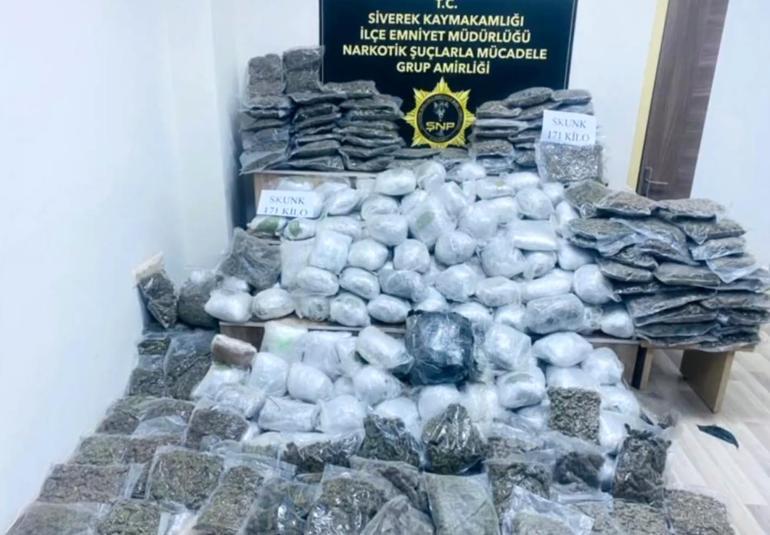 44 ilde Narkogüç operasyonu: 176 gözaltı