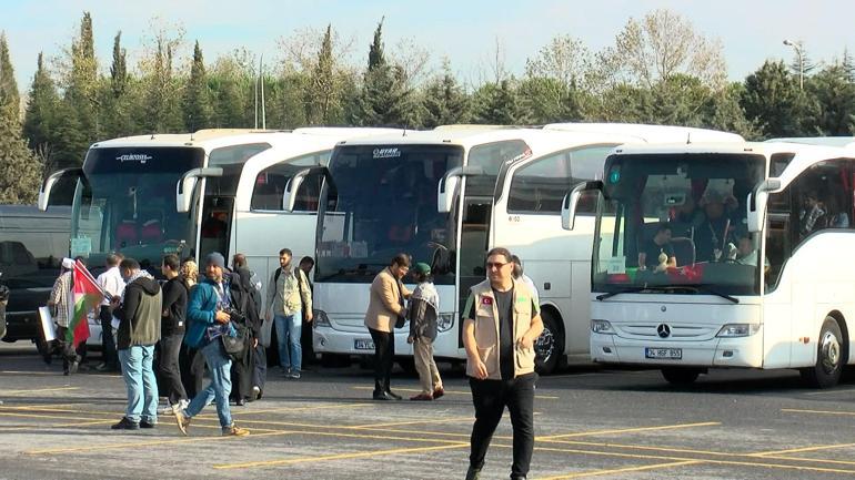 İHH konvoylarla İncirlik Üssüne doğru yola çıktı