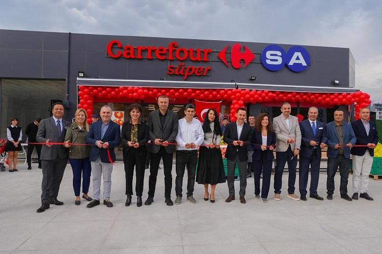 CarrefourSA Türkiyede bininci mağazasını açtı