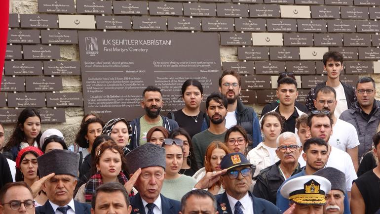 Çanakkale Savaşlarının ilk şehitleri, törenle anıldı