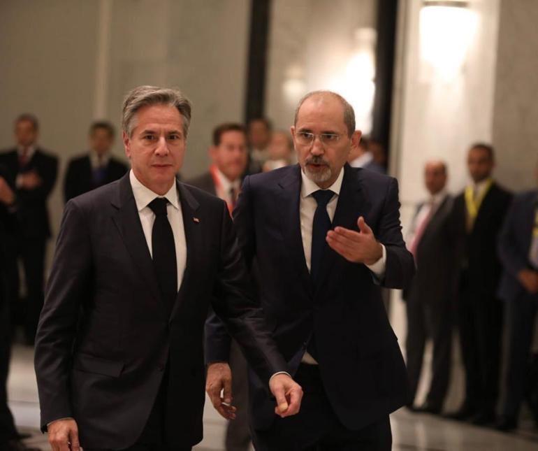 Altı ülkenin Dışişleri Bakanı, Ammanda bir araya geldi