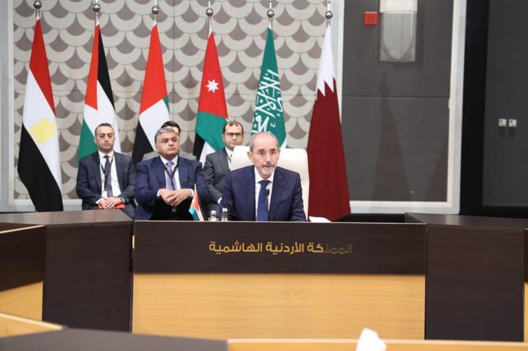 Altı ülkenin Dışişleri Bakanı, Ammanda bir araya geldi