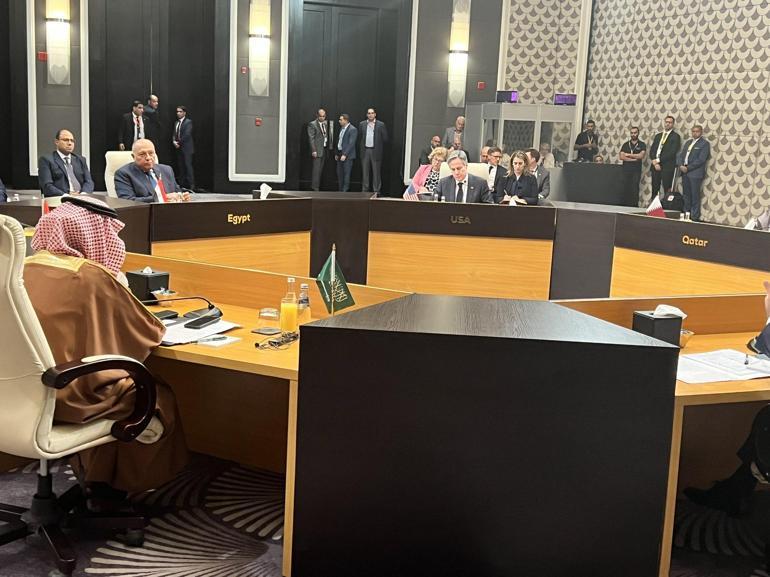 Altı ülkenin Dışişleri Bakanı, Ammanda bir araya geldi