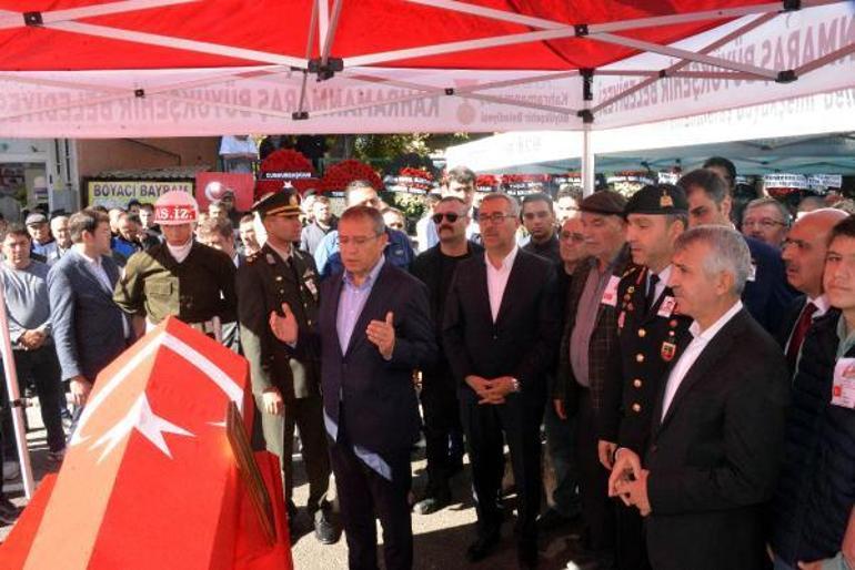 Şehit Bektaşın cenazesi, Kahramanmaraşta toprağa verildi