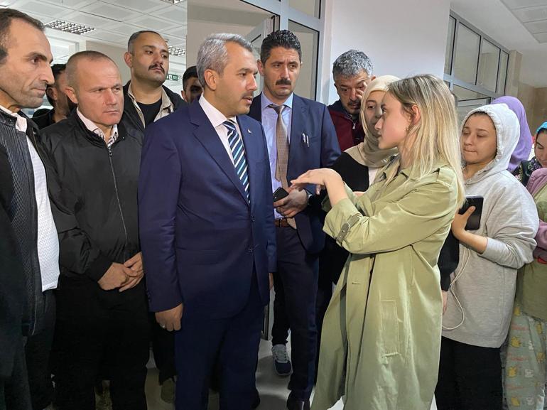 Rizede KYK yurdunda zemine çakılan boş asansör panik yarattı