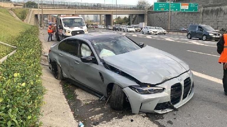 TEMde çarpıp kaçan otomobil zincirleme kazaya neden oldu: 4 yaralı