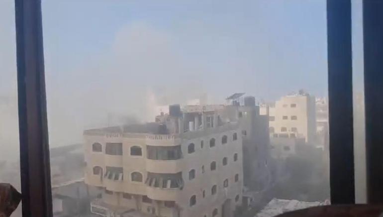 İsrail, Al-Quds hastanesi civarını bombalıyor: Çok sayıda yaralı