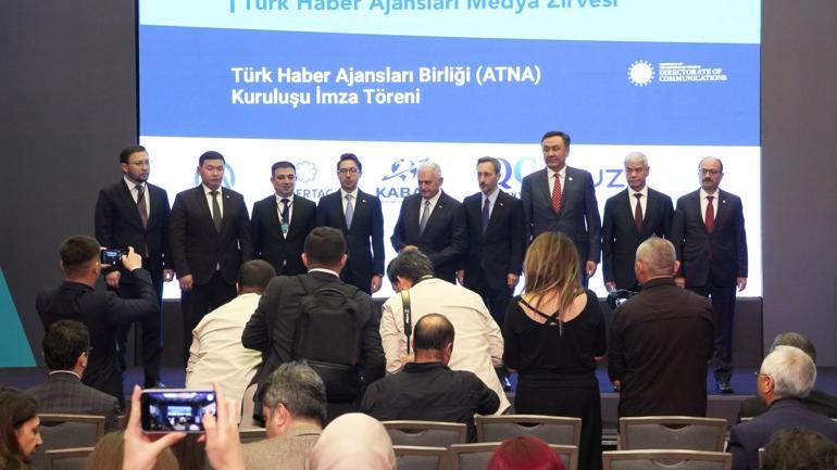 İletişim Başkanı Fahrettin Altun Türk Haber Ajansları Medya Zirvesinde konuştu