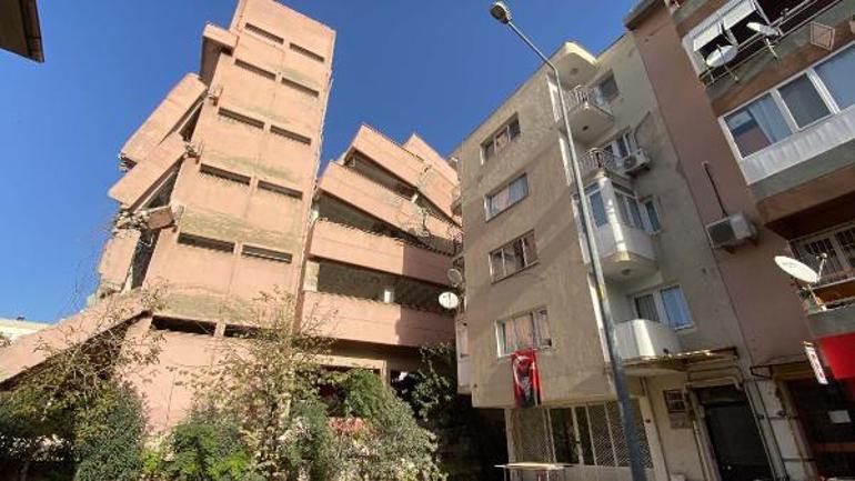 Okul binası yıkımda yan yatınca evlerinden tahliye edilenler geceyi yakınlarının yanında geçirdi