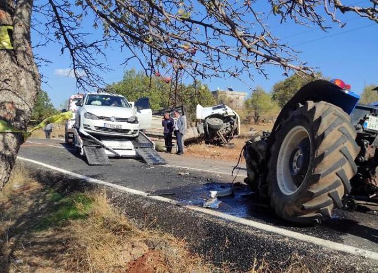 Diyarbakırda 3 aracın karıştığı zincirleme kaza: 1 ölü, 6 yaralı