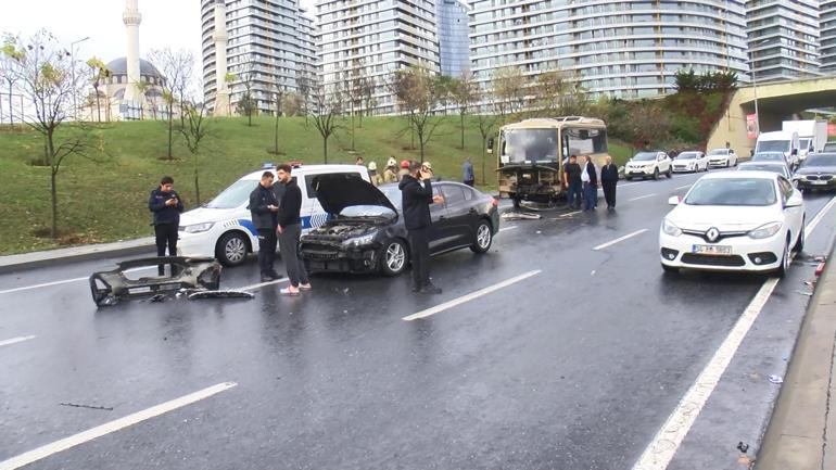 Bağcılarda zincirleme kaza: 9 yaralı