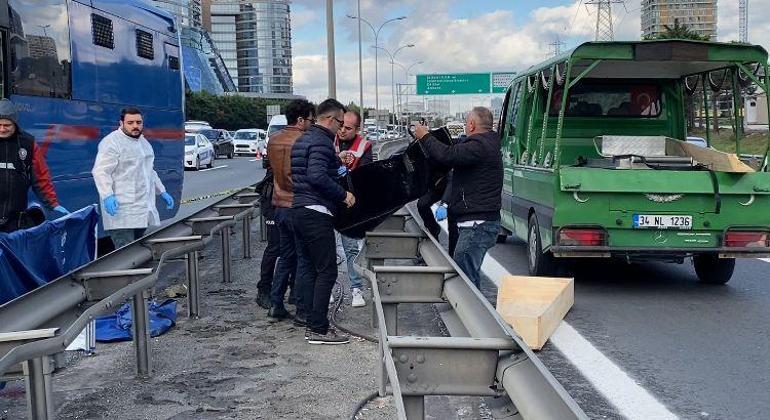 Bahçelievlerde cezaevi aracının çarptığı kadın öldü