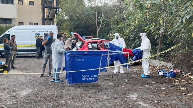 Ataşehirde otoparktaki otomobilin içinde ceset bulundu