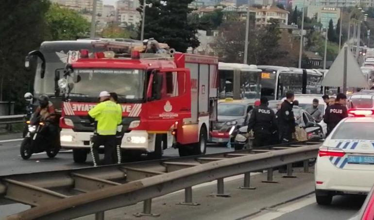 15 Temmuz Şehitler Köprüsünde zincirleme kaza