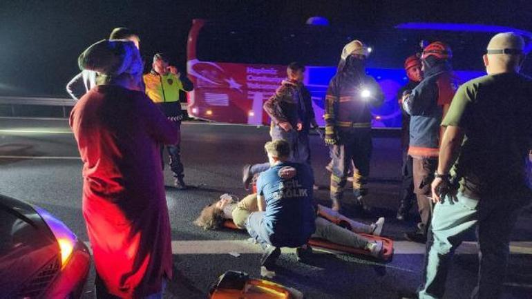 Anadolu Otoyolunda zincirleme kaza: 1 ölü, 7 yaralı