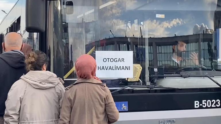 Yenikapı - Atatürk Havalimanı metrosundaki çalışma nedeniyle seferler İETT araçlarıyla sağlanıyor