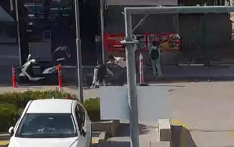 Sevgilisi gözcülük yaptı; motosiklet çalarken suçüstü yakalandı