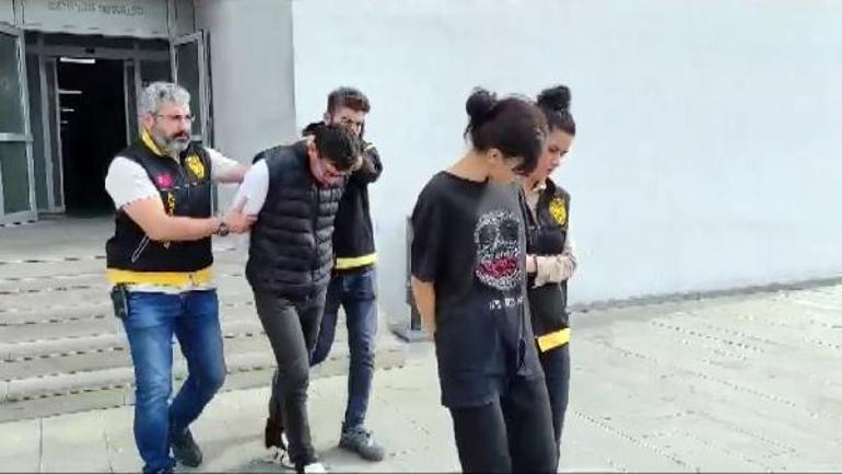 Sevgilisi gözcülük yaptı; motosiklet çalarken suçüstü yakalandı