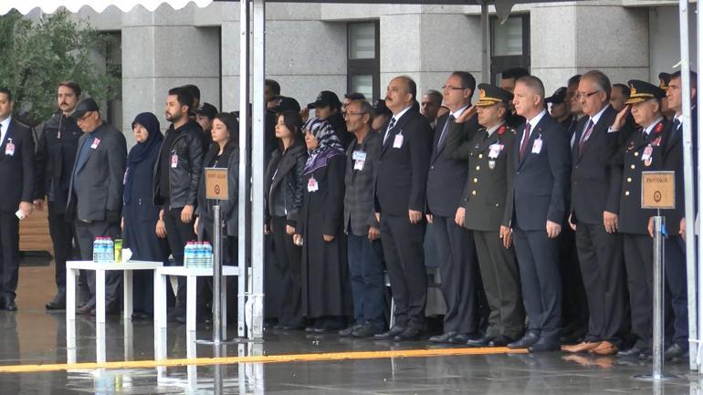 Şehit polis için İstanbul Emniyet Müdürlüğünde tören düzenlendi