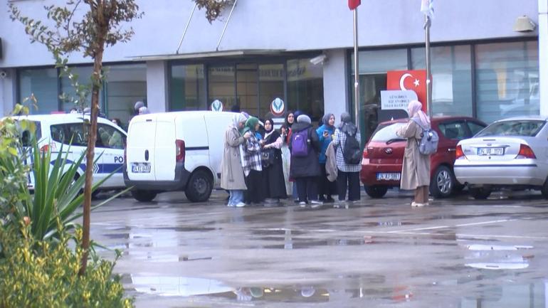 Güngörende okulda yangın