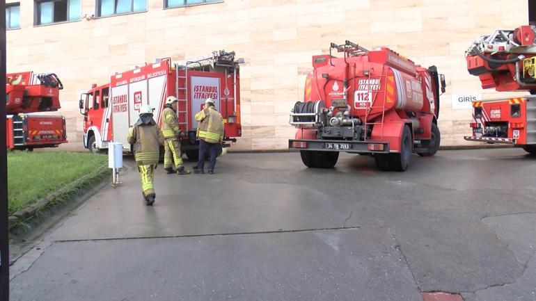 Güngörende okulda yangın