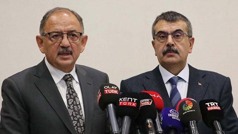 Bakan Tekin: Okul yapılarımızın olası depremlere karşı hazırlık durumlarını değerlendirdik