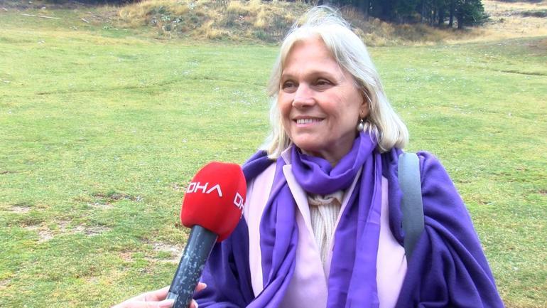 Uludağa mevsimin ilk karı yağdı