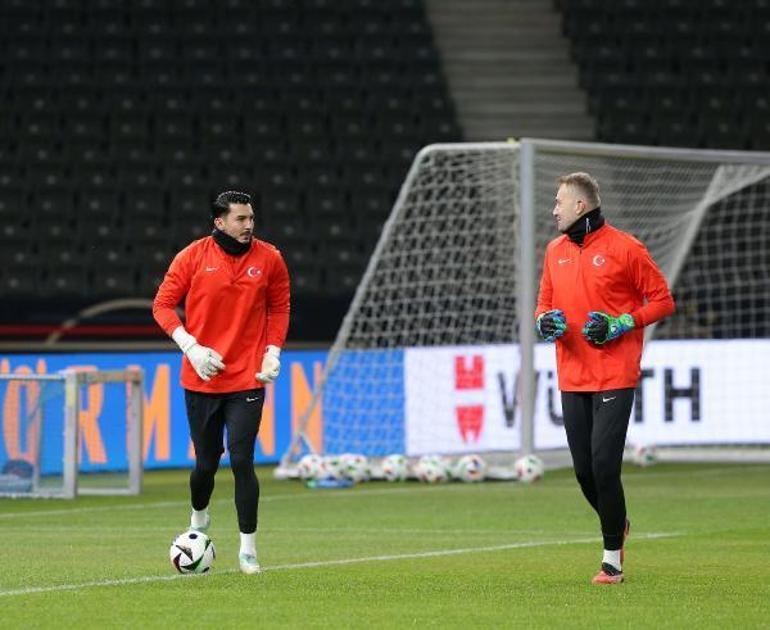 A Milli Takımda Almanya maçı hazırlıkları devam ediyor