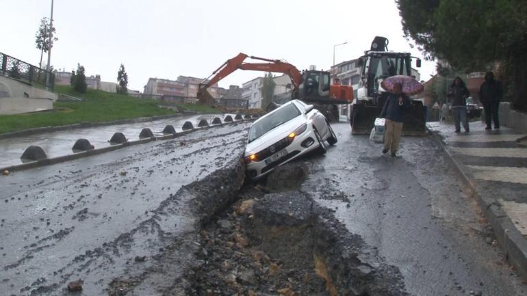İstanbulda yağmur etkili oluyor