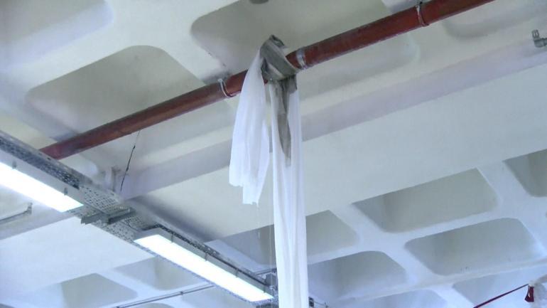 Küçükçekmecede kapalı pazarı su bastı