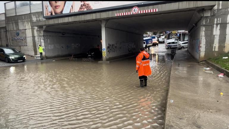 Maltepede alt geçidi su bastı