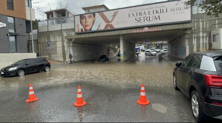 Maltepede alt geçidi su bastı