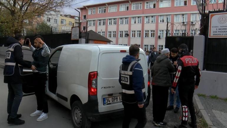 Gaziosmanpaşada okul çevresinde polis denetimi