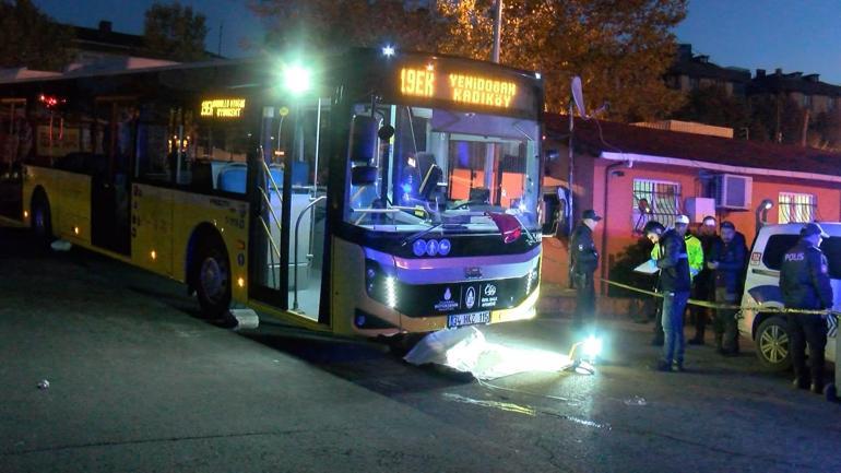 Sancaktepede İETT otobüsünün çarptığı kadın hayatını kaybetti
