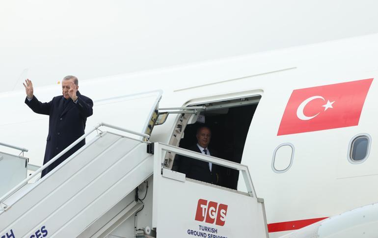 Cumhurbaşkanı Erdoğan, Cezayire gitti
