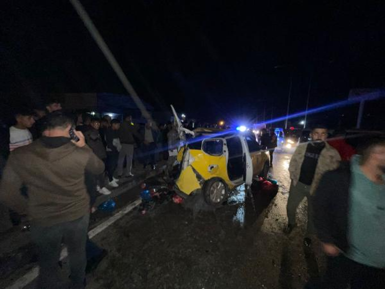 Şırnak’ta TIR ile taksi çarpıştı: 2 ölü, 5 yaralı