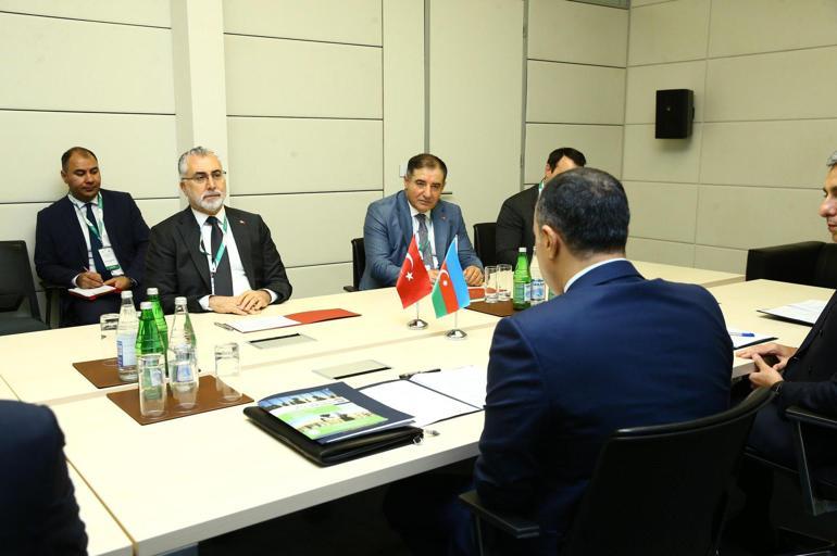 Bakan Işıkhan, Azerbaycanlı mevkidaşı Babayev ile görüştü