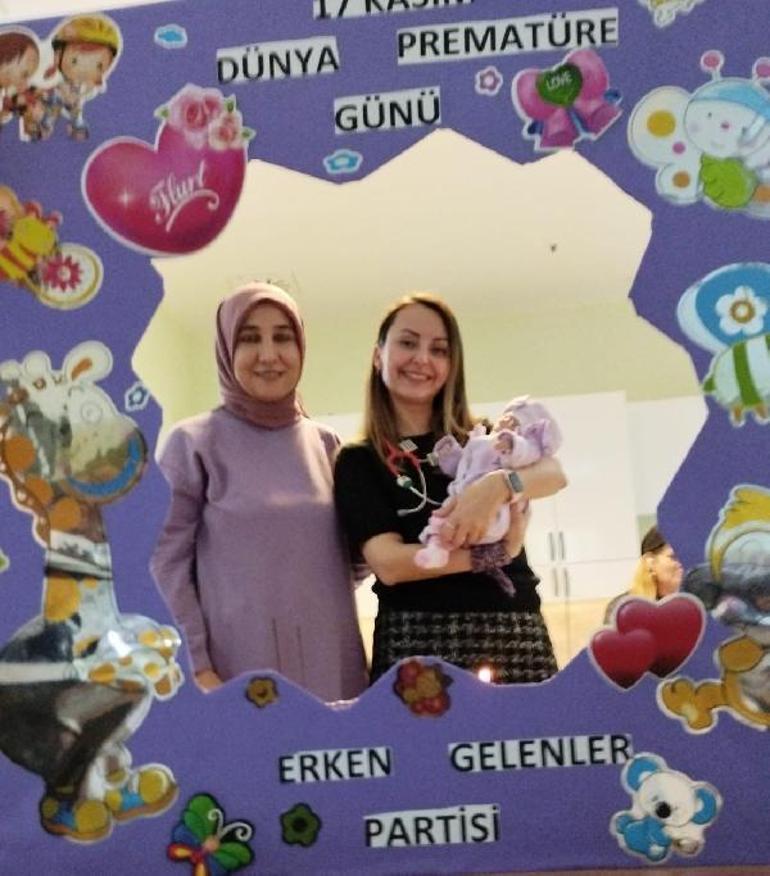 515 gram doğan Elif bebek, 98 günlük tedavi sonrası hayata tutundu